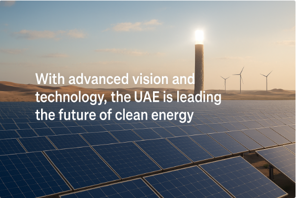 With Advanced Vision and Technology, the UAE is Leading the Future of Clean Energy